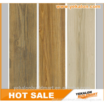 wood finish floor tile for bedroom and living room 150x600mm